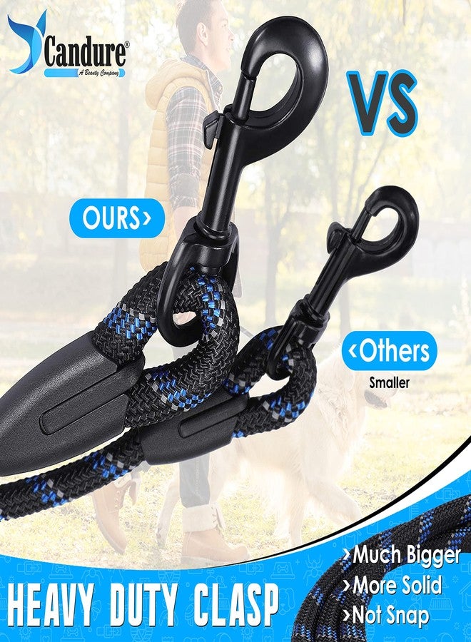 Candure Dog Lead with Soft Padded and Anti Slip Comfortable Rope Handle, 5 FT Strong Dog Leads, Highly Reflective Dog Leash for Puppy, Medium and Large Dogs - Image 5